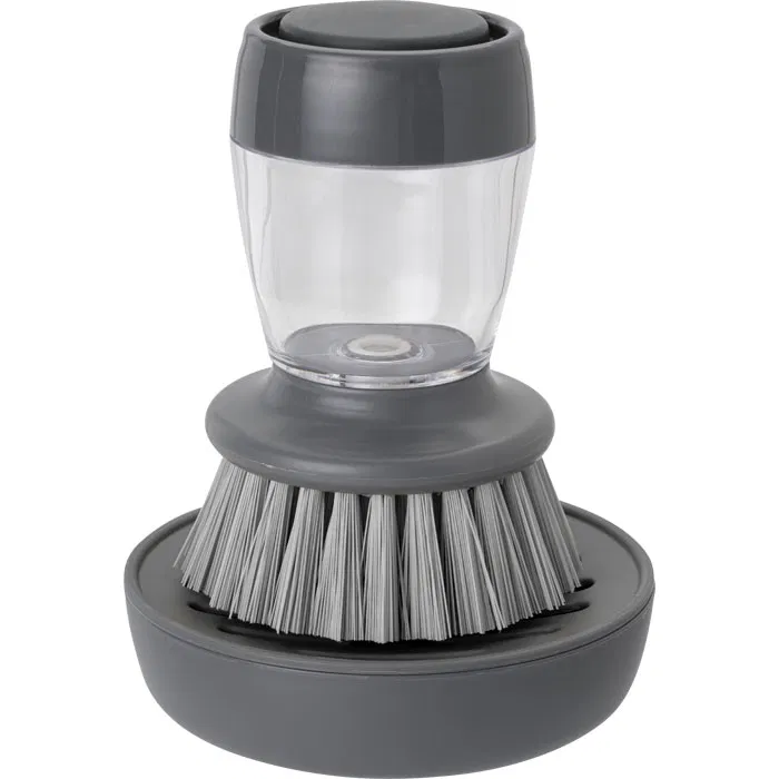 Opvaskebørste m. sæbedispenser