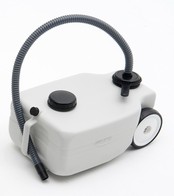 Spildevandstank på hjul - 25 ltr.