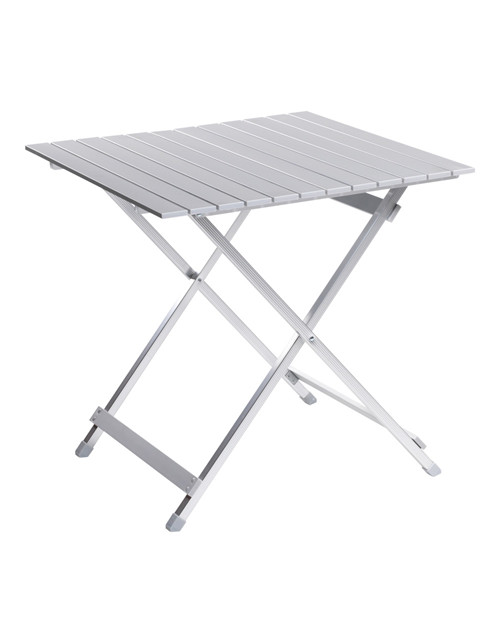 Klapbord aluminium 70x70cm.