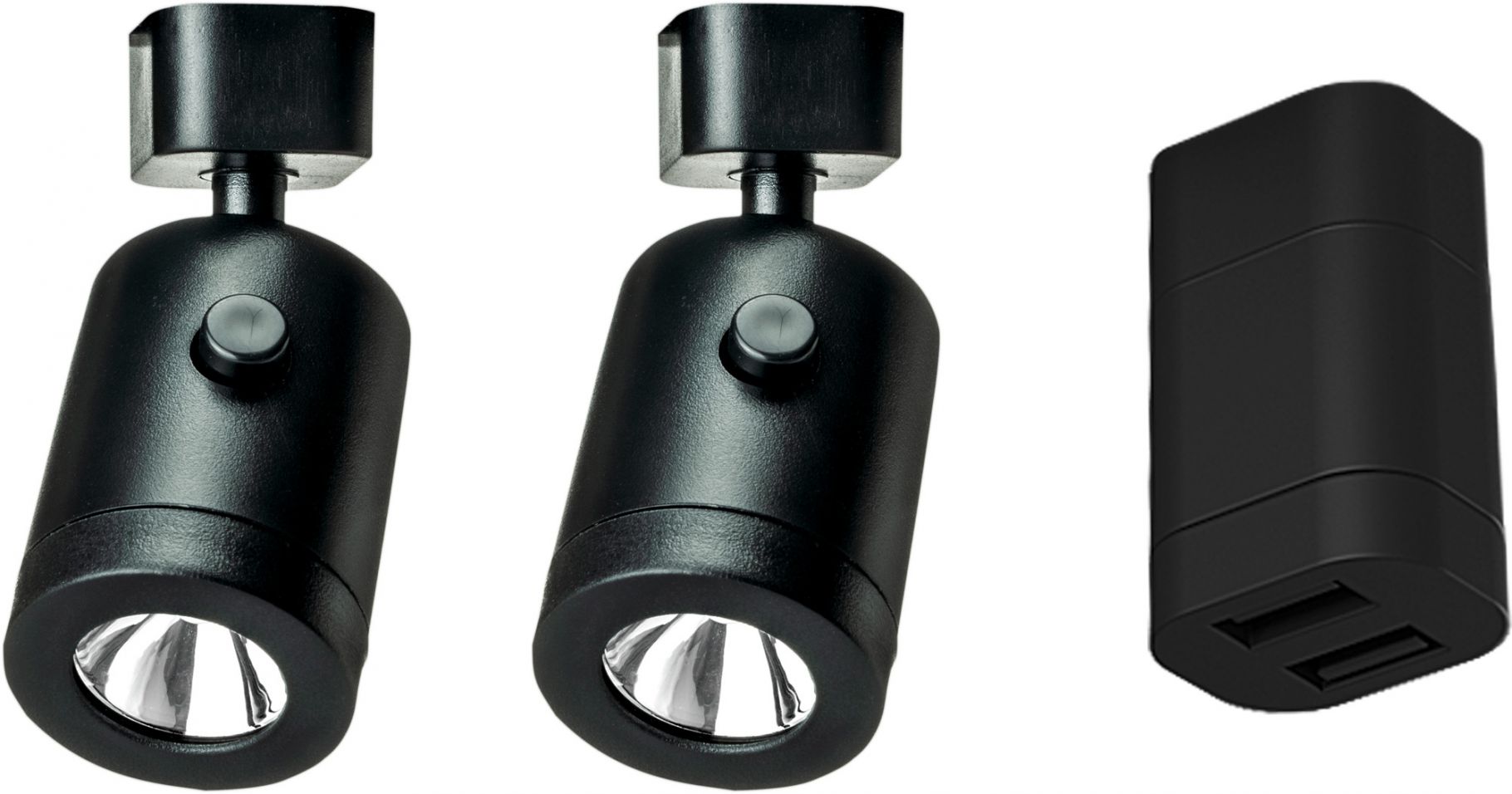 Spotlampesæt inkl. USB stik "Lanciano"