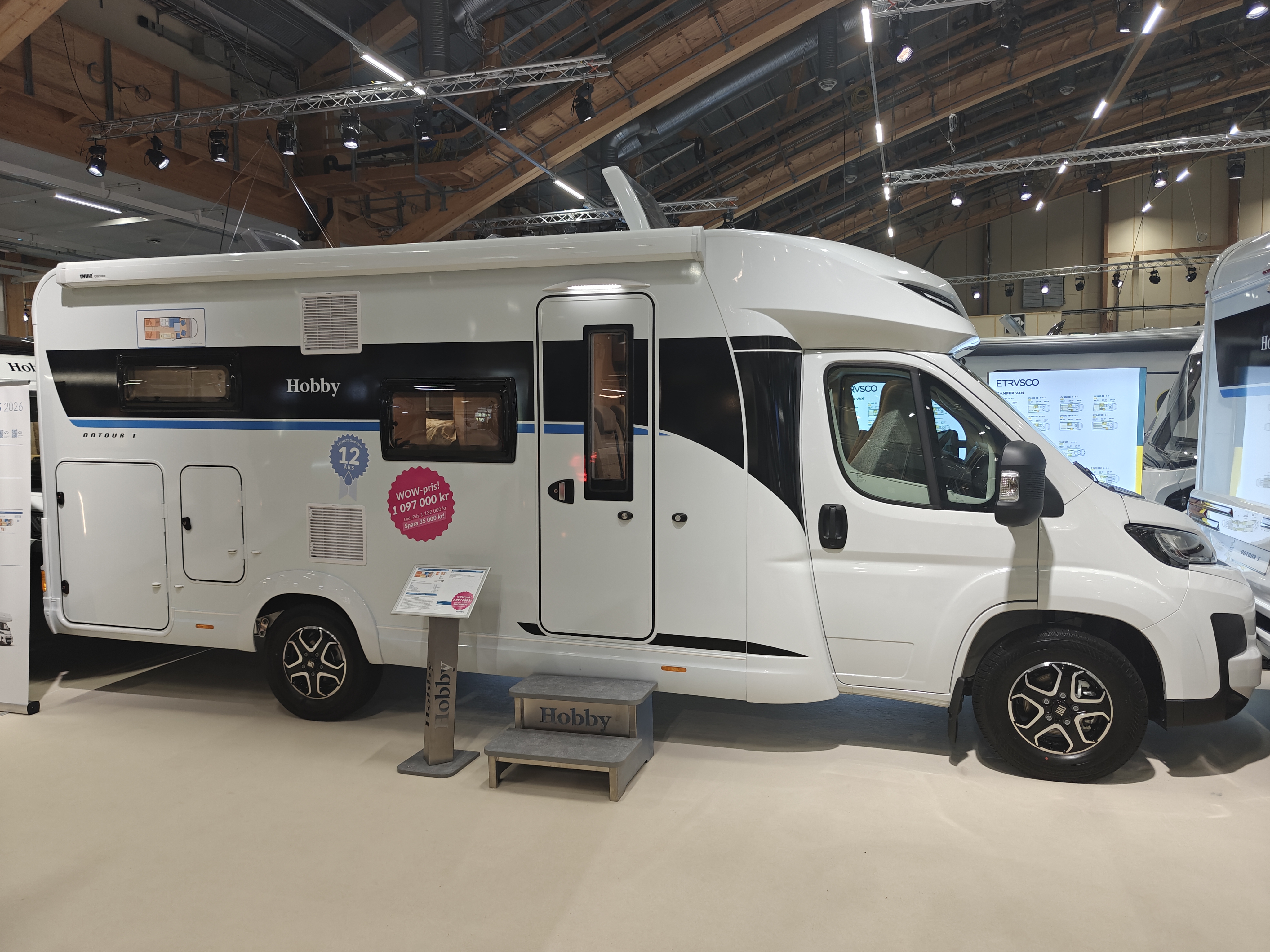 Lej en Hobby Optima autocamper